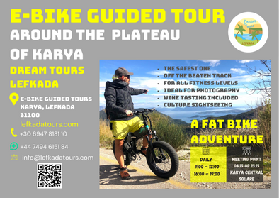 Discover the Best Hidden Part of Lefkada on an e-Fat Bike Tour - Dream Tours Lefkada