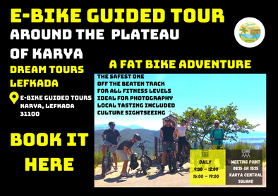 Lefkada Things To Do: Hidden Gems ebike Guided Tour - Dream Tours Lefkada